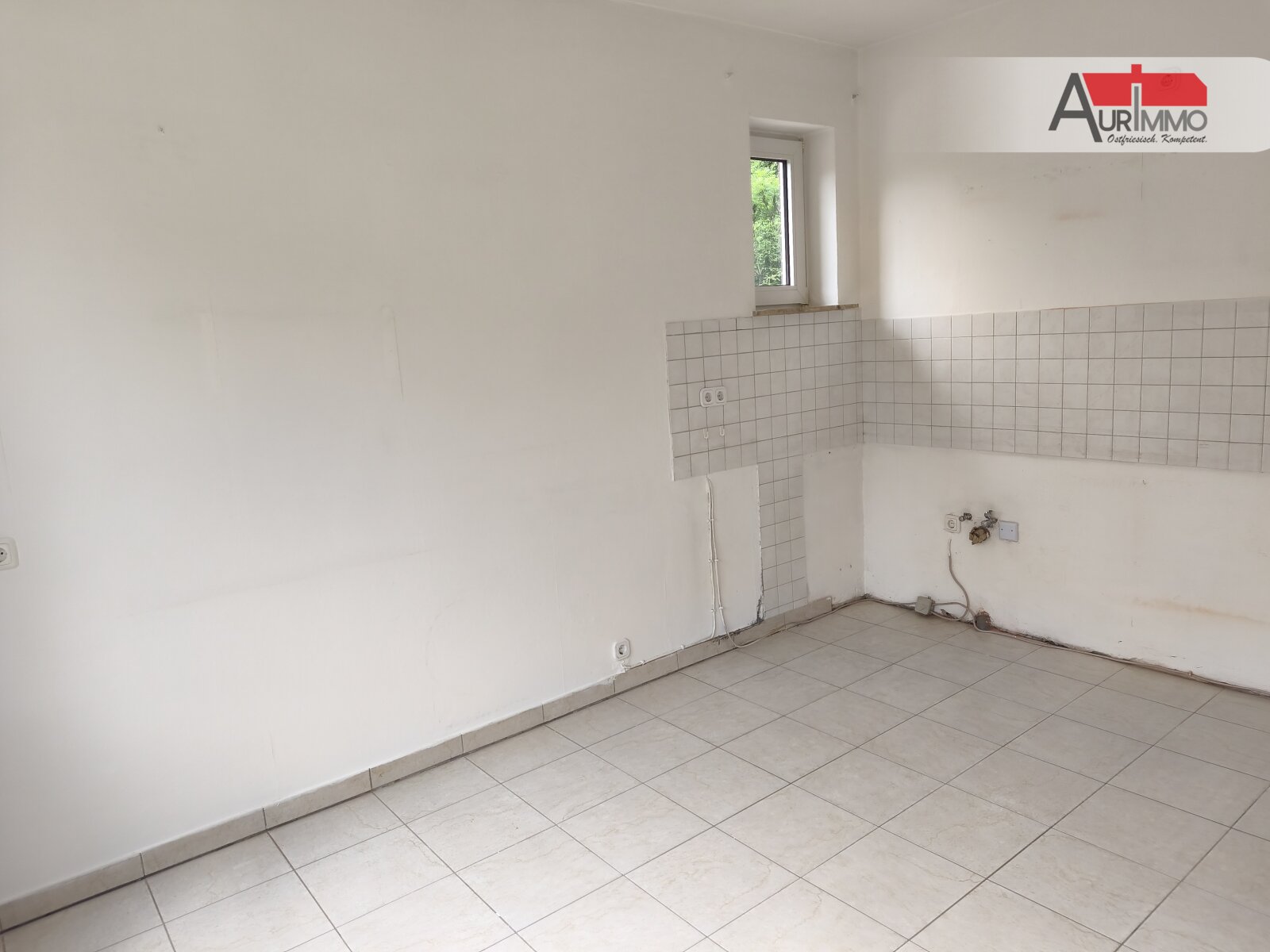Platz für die Einbauküche Platz für die Einbauküche