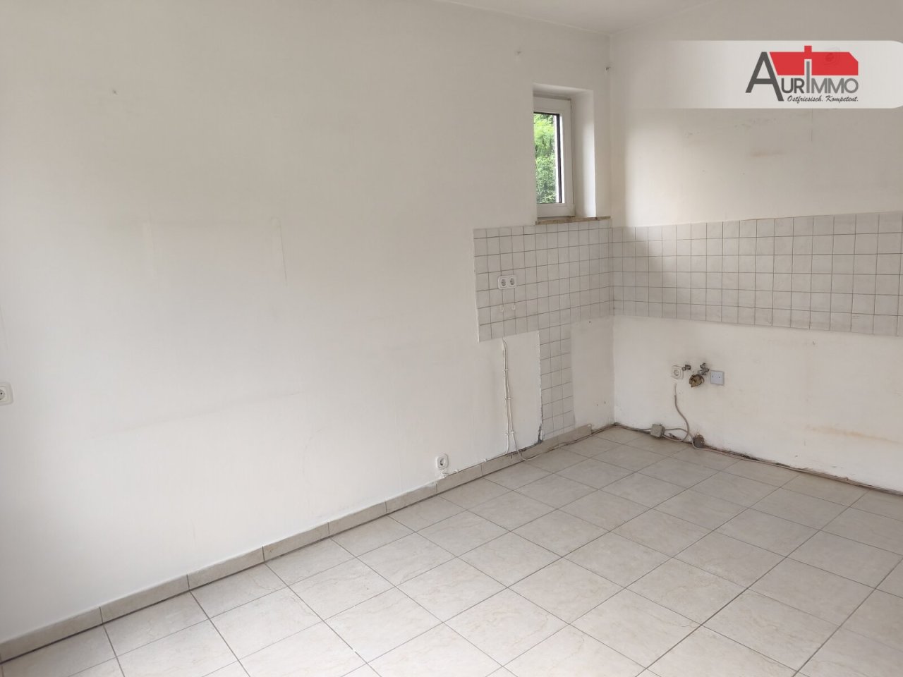 Platz für die Einbauküche Platz für die Einbauküche