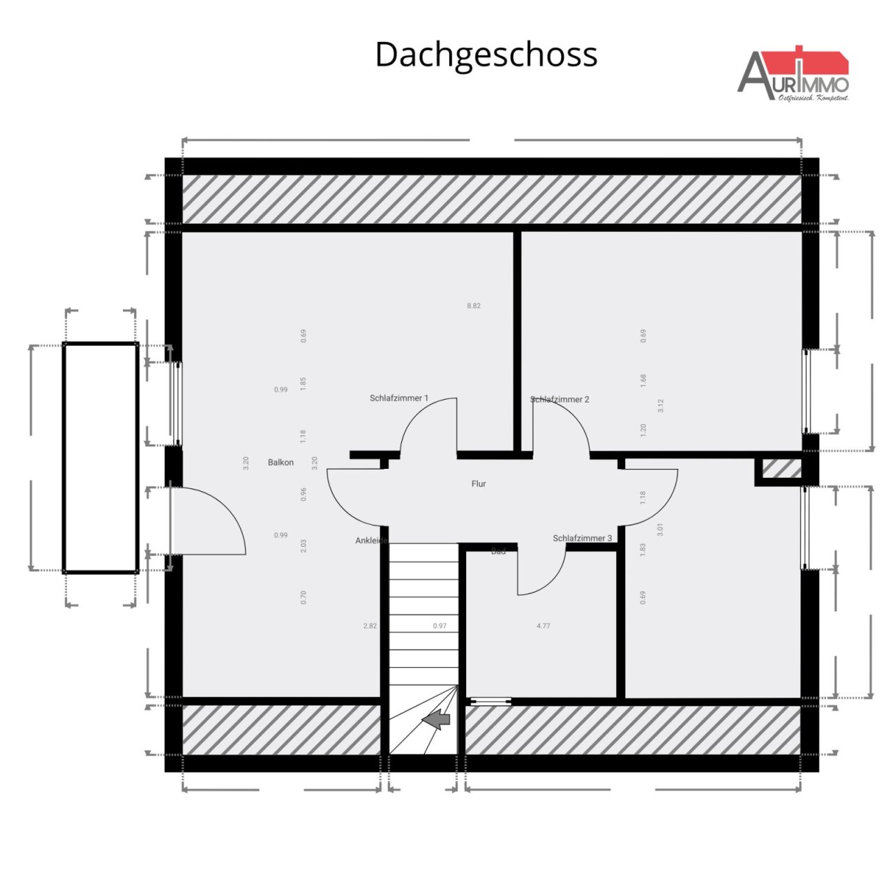 Dachgeschoss Grundriss Dachgeschoss Grundriss