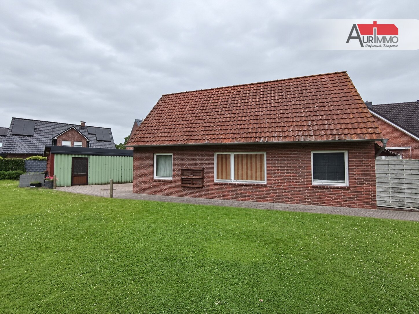 Garagenrückansicht Garagenrückansicht